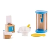 Image de ensemble de salle de bain pour maison de poupée 5-pièces