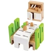 Image de Meubles de salle à manger pour Maison de Poupée, jouet bois