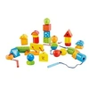 Image de perles attachées String Along Shapes 30-pièces
