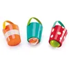 Image de Hape Seau Enfant pour Le Bain - Jouet sans BPA - Ensemble 3 Seaux Colorés & Écoulements Différents - Jeu Bain Bébé dès 12 Mois - Coordination Oeil-Main & Motricité Fine - Jouet Durable Sécurisé en occasion ou reconditionné
