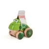 Image de Jouet à tirer ou à pousser Grenouille en bois
