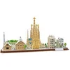 Image de CubicFun Puzzle 3D City Line Barcelone (Tachan MC256h)