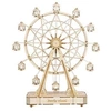 Image de Robotime Puzzle 3D Grande roue 33,8 cm en bois naturel 232 pièces