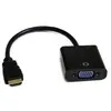 Image de 2206 Câble adaptateur HDMI vers VGA - Convertisseur vidéo 1080p HDMI mâle vers VGA femelle - Noir