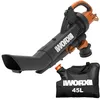 Image de WORX Souffleur Aspirateur Broyeur 3000W WG505E 3-en-1 en occasion ou reconditionné