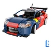 Image de Jeu de brique et bloc CaDA Voiture 1:20 Citroën C4 WRC 2008 329 pièces