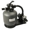 Image de PLATINE DE FILTRATION A SABLE 10 M3H WATERCLIP 40012 86 x 49 x 49 cm NOIR