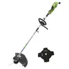 Image de Greenworks Débroussailleuse à Fil Électrique 230V, Moteur Électrique 40cm Largeur de Coupe 2mm Fil, Tête d'Alimentation par Frappe au Sol Semi - Automatique GST1246 en occasion ou reconditionné