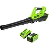 Image de Greenworks G40ABK2 Souffleur à Batterie Axial de Feuilles Mortes Sans Fil, avec Régulateur de Vitesse, 177 km/h, 11,05 m³/min, Batterie 40V 2Ah et Chargeur, Garantie 3 Ans en occasion ou reconditionné
