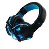 Image de Ecouteurs Microphone de jeu stéréo supra-auriculaire de 3,5 mm pour N-Switch Bluetooth, Sans Fil - Over-Ear - Noir
