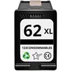 Image de Cartouche compatible HP 62XL noir - 123CONSOMMABLES