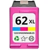 Image de Cartouche compatible HP 62XL couleur - 123CONSOMMABLES