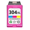 Image de 123CONSOMMABLES - 304XL - Cartouches d'encre 304 XL Compatible pour HP Envy 5030 5032 5020 5010 Deskjet 3762 2620 2632 3720 3730 3733 3735 3760(1