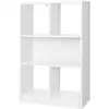 Image de Bibliothèque 5 casiers blanc