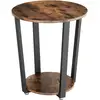 Image de Table d'appoint ronde industriel