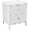Image de Table de chevet moderne, Blanc