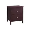 Image de Table de chevet moderne, Marron