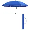 Image de Parasol de jardin protection solaire, Bleu / Ø 1,6 m