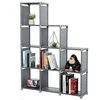 Image de Étagère de rangement à 9 compartiments, Gris