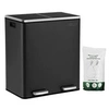 Image de Double Poubelle 2 x 30 L Noir LTB60BK