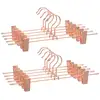 Image de 10 Cintres pinces rose gold