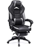 Image de Chaise de bureau chargeable jusqu'à 150 kg, noir-gris, OBG77BG
