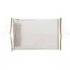 Image de Double hamac rembourré résistant, Crème + Beige