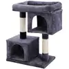 Image de Arbre à chat tout doux, Gris Foncé / L (60 x 40 x 84 cm)
