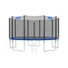 Image de Trampoline extérieur avec filet de protection, Bleu / Ø 427 cm