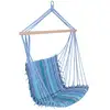 Image de Chaise hamac rembourrée, Bleu