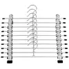 Image de Cintre en métal pour pantalon, Argenté