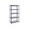 Image de Étagère de rangement à 5 niveaux, Bleu