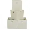 Image de Boîtes de rangement pliables, Beige / 6