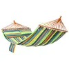 Image de SONGMICS Hamac avec Oreillers, 210 x 150 cm, Charge maximale 300 kg GDC22Q, Vert + Orange en occasion ou reconditionné
