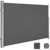 Image de Store latéral rétractable, Gris Anthracite / 2 x 3,5 m / Aluminium