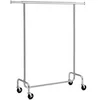 Image de Tringle à vêtements pour charges lourdes Capacité maximale 130 kg, 3,6 à 4,9 pieds de long HSR11S
