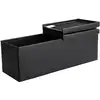 Image de Coffre de rangement pliable, Noir