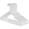 Image de 50 Cintres en plastique antidérapant, Blanc