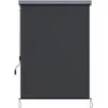 Image de Store vertical pour balcon, Gris Foncé