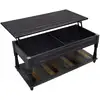 Image de Table basse ouvrable brun