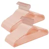 Image de SONGMICS Cintre en Velours, Lot de 50, Antiglisse, Barre à Cravate, Crochet Pivotant 360°, Épaisseur 0,6 cm, Longueur 43,5 cm, pour Manteau, Robe, Pantalon, Rose Clair et Rose Gold CRF21PK50 en occasion ou reconditionné