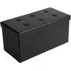 Image de Coffre de rangement 80L noir