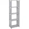 Image de Étagère tissu 4 niveaux gris