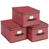 Image de 3 Boîtes rangement Noël