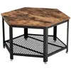 Image de Table basse hexagonale industriel