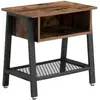 Image de Table de chevet casier industriel