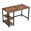 Image de bureau informatique charly - 120 x 60 x 75 cm - marron rustique/noir