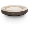 Image de Panier pour chien rond, Marron