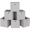 Image de Boîte de rangement pliable, Gris Clair