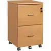 Image de Caisson de bureau avec 2 tiroirs, Couleur Hêtre